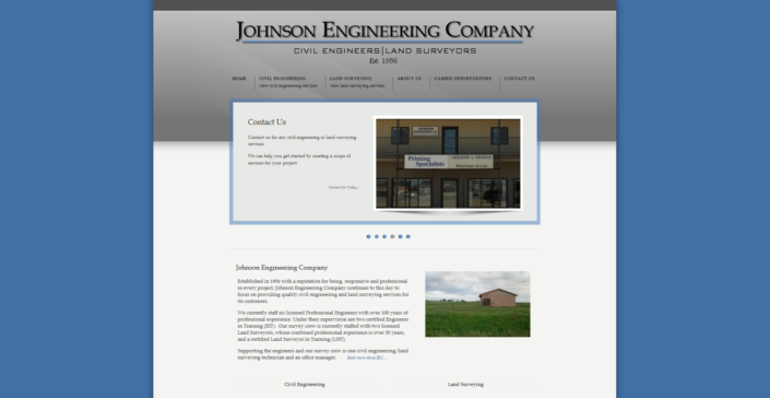 Johnson Engineering Company Website Johnson Engineering Company Website