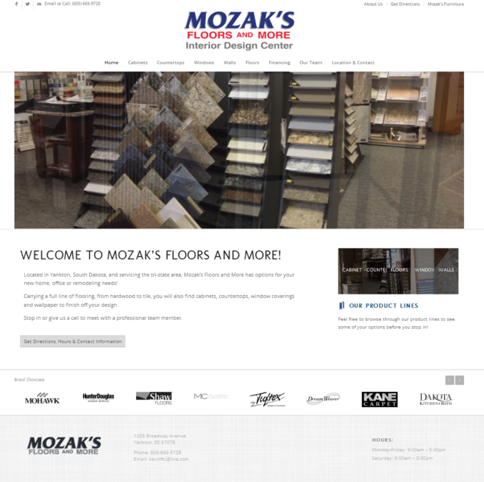 Mozak's Floors and More Website