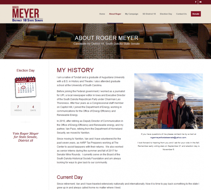 Roger Meyer for State Senate