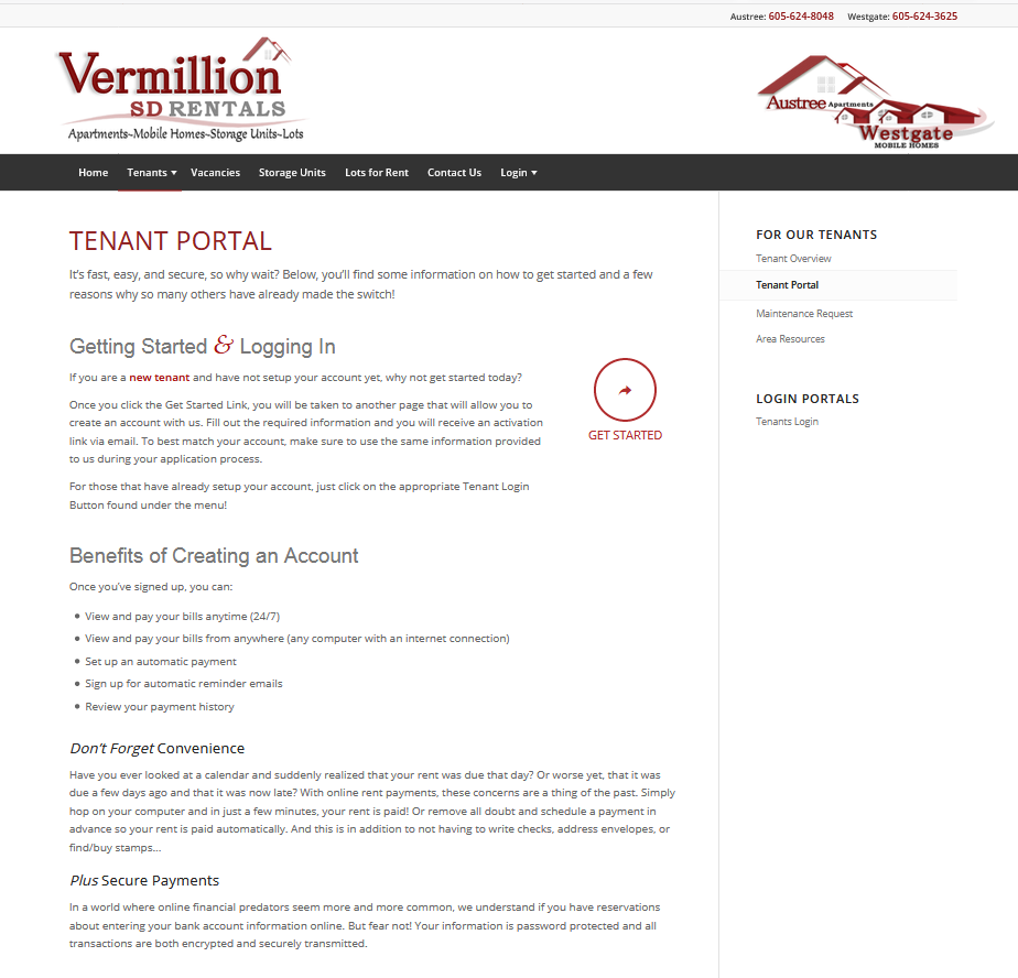 Vermillion SD Rentals Heartland Solutions